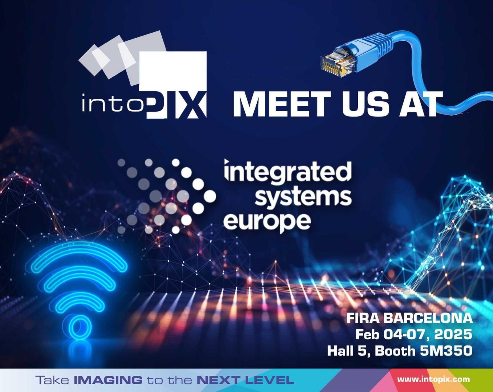 intoPIX Unveils Cutting-Edge AV Innovations at ISE 2025